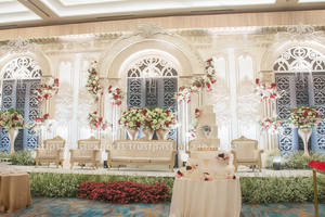 Marco de Fondo con Recorte de Espejo Estilo Árabe, Espejo de Madera Profesional, Ligero, Tamaño Personalizado, Lujo Indio para Bodas - Product Image 3