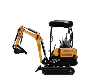 Nouveautés en promotion ! Mini-excavatrice TerrorXX de 4 000 lb à chenilles en caoutchouc, moteur diesel - Product Image 3