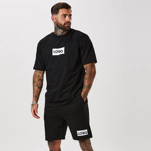 Conjunto de 2 piezas Conjunto de ropa de alta calidad Camisetas y pantalones cortos Conjunto de verano Ropa de entrenamiento para hombres Ropa de correr Ropa de calle Camisetas y pantalones cortos - Product Image 6