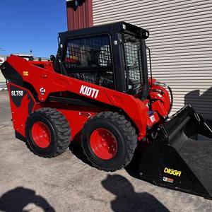 Cargadora de orugas KIOTI SVL 75-2 con motor diésel de alta eficiencia, caja de cambios PLC, bomba hidráulica, 2 años de garantía y cucharón personalizado - Product Image 2