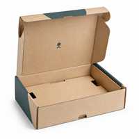 Boîte d'expédition en carton ondulé personnalisée pour l'emballage de chaussures avec fermeture à rabat et insert pliable – Fabricant