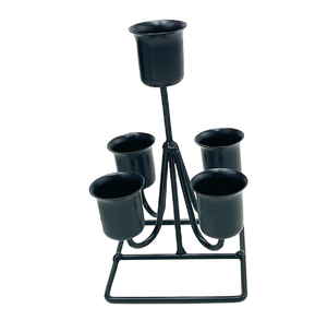 Wholesale Supplier Metal Candle Pillar Stand 2 Pieces Crafts <b>Top</b> Quality Wholesale Supplier Metal Candle Holder - Product Image 5