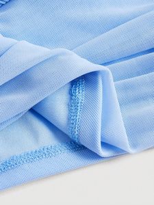 Top Corto de Verano para Mujer, Talla Grande, de Alta Calidad, Un Hombro Descubierto, Sin Mangas, Ajustado, Transpirable, de Secado Rápido, Informal, 100% Algodón - Product Image 5