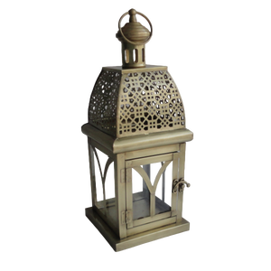 Linterna de vela de metal de hierro decorativa hecha a mano diseño grabado para jardín doméstico y uso al aire libre para decoración de la casa - Product Image 5