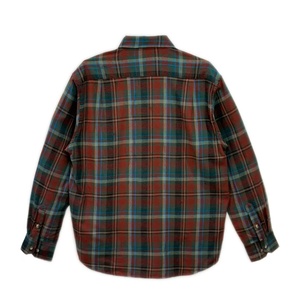OEM Factory Direct USA Size Flannel Shirt Custom Label Embroidery Logo Long Sleeve Checked Shirt Flannel Clothing <b>Trucker</b> <b>Jacket</b> - Product Image 2