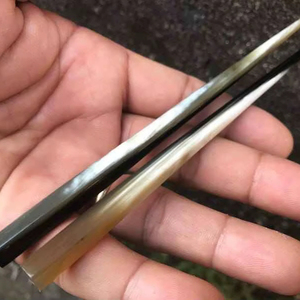 Polished Finish Buffalo Horn <b>Hair</b> <b>Pins</b> for Women's Ox Horn <b>Hair</b> Styling Stick Natural Accessory - Product Image 1