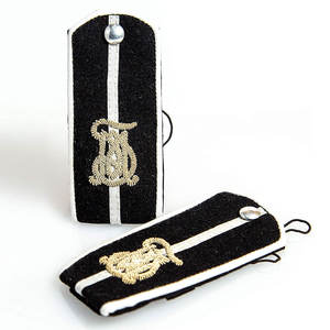 Charreteras de hombro de lujo para uniformes profesionales con respaldo suave y costuras decorativas para mayor comodidad - Product Image 5