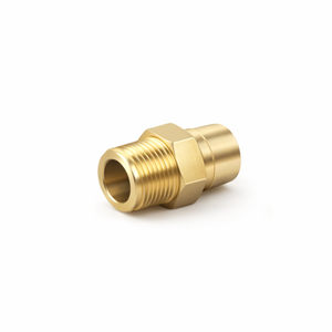 LONGXIN Laiton BSPT R3/4 "-14 Raccord fileté mâle HEX 35mm L = 59mm Bouchon d'étanchéité pour JTSP-34PM hydraulique/air/vapeur - Product Image 1