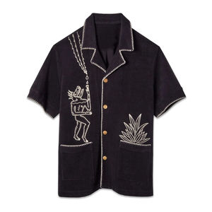 Nuevas Camisas Cabana de Lino Transpirable para Hombre, Ropa de Verano Personalizada, Atuendo Ligero para Vacaciones en la Playa, Camisas OEM - Product Image 3