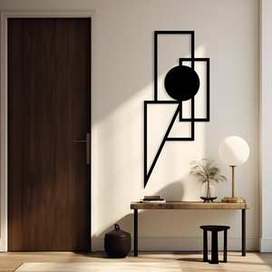 Miroir de mosaïque argent rond moderne design personnalisable pour une utilisation décorative - Product Image 4