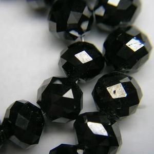 Boules de perles de diamants noirs Zed naturels coupe 2-5mm taille cordes de la meilleure qualité pour les bijoux - Product Image 2