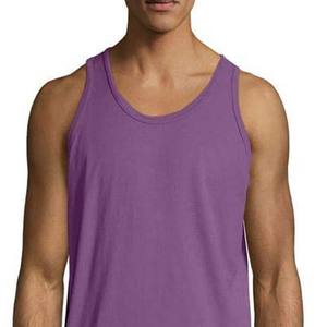 Débardeurs en coton grande taille pour hommes Style de rue décontracté été Gym Fitness col rond respirant pour la musculation OEM débardeurs - Product Image 2