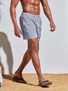 OEM bronceado a través del traje de baño hombres beachshorts y natación de verano Pantalones cortos de playa para hombre - Product Image 4
