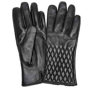 Gants en cuir de chèvre pour hommes, mitaines mode d'hiver chaudes de haute qualité avec compatibilité avec écran tactile du Pakistan - Product Image 3