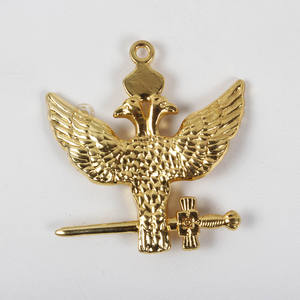 Joyas de Regalia Masónica de Color Dorado para Collares Joyas de Regalia Masónica - Product Image 4