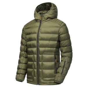 Abrigo acolchado para hombre, chaquetas con capucha para hombre, acolchado ligero, Parkas de invierno, chaquetas acolchadas a prueba de viento - Product Image 4