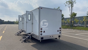 Vòi sen bằng thép cách âm di động và rơ moóc phòng tắm cho các sự kiện và yêu cầu vệ sinh tạm thời - Product Image 2