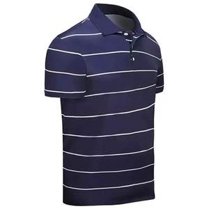 Camiseta de Golf Ligera de Manga Corta, Transpirable, de Color Sólido, Corte Regular, Negra, con Botones, de Alta Calidad - Product Image 2