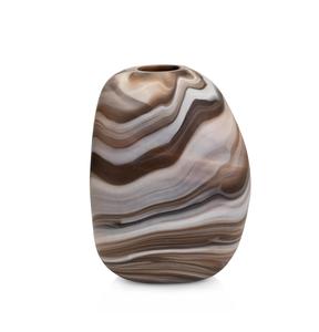 Vase à fleurs en marbre le plus vendu pour la décoration intérieure moderne et classique, alliant simplicité et élégance artisanale en pierre - Product Image 1