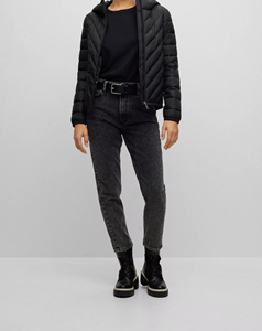 Chaqueta de Invierno con Capucha y Logotipo Personalizado Sublimado, Chaqueta Bomber Ligera para Hombre y Mujer, Material de Tela de Alta Calidad, Venta al por Mayor - Product Image 3