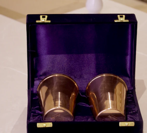 แก้วน้ำทองแดงบริสุทธิ์พร้อมกล่องกำมะหยี่ชุดละ2ชิ้น100% - Product Image 2