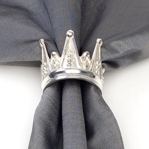 New Trendy Luxury Style Table Decorative Metal Napkin Rings Gold Plated in Factory Price for Wedding Use New Model - Product Image 3