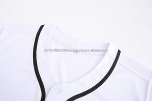 Custom <b>Men's</b> Six Button-Down Baseball Jersey with Name and Number Logo New Sports Design Breathable Sportswear Baseball <b>Shirt</b> - Product Image 3