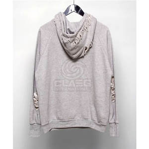 Derniers modèles de sweats à capuche vieillis pour hommes fabriqués au Pakistan Style de rue Vente en gros Sweats à capuche vieillis personnalisés - Product Image 3