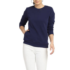 Haute qualité femmes décontracté sweat coton mélangé tissu confortable tenue quotidienne prix usine - Product Image 1