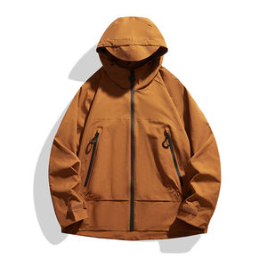 Veste Softshell Imperméable à Fermeture Éclair pour Hommes, Fabriquée sur Mesure, Confortable, Élégante, Coupe-Vent, Vente en Gros, Séchage Rapide, Respirante - Product Image 2