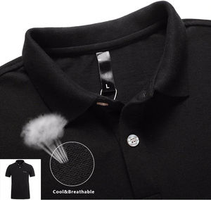 เสื้อโปโลผู้ชายแบรนด์ใหม่ขายส่งปี 2026 เสื้อโปโลผู้ชายสไตล์ลำลองสำหรับธุรกิจ สีพื้น - Product Image 4