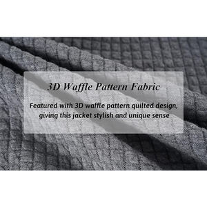 แจ็กเก็ตบอมเบอร์แขนยาวคอลูกเรือปักตัวอักษรเสื้อโค้ทผ้าลูกฟูกสำหรับผู้หญิงแจ็คเก็ตฤดูหนาว - Product Image 5