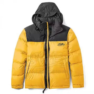 Dernier meilleur prix veste d'hiver à bulles veste d'hiver chaude en duvet couleur unie nouvelle veste d'hiver à manches longues à bulles - Product Image 2