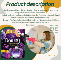 Downy Parfum pelembut kain Mystique 3L aroma segar untuk pakaian grosir pelembut kain Alami buatan Vietnam