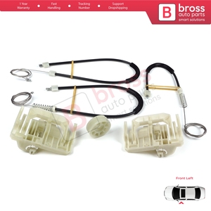 Juego de Reparación de Elevalunas BWR5445 para Puerta Delantera Izquierda, Compatible con Serie 5 F10 F18 F11 4/5 Puertas 2009-2017 51337182131 - Product Image 4