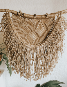 Tapiz de Pared de Macramé de Yute, Estilo Salvaje, Ecológico, Tapices de Pared Naturales de Yute, Decoración del Hogar al por Mayor, Tapiz de Pared Multicolor - Product Image 4