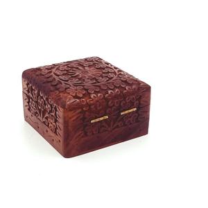 Elegante caja de madera con acabado de madera natural, perfecta para mejorar la belleza de los espacios del hogar y la Oficina - Product Image 4