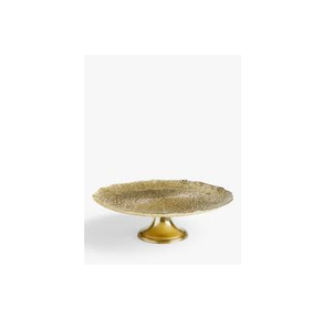 Présentoir à gâteau en laiton avec couvercle en acrylique pour les mariages Présentoir de gâteau de serveur de produit de forme ronde et au mieux poli - Product Image 6