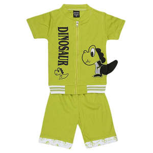 Boys 3 Pcs Suit - Green - Product Image 2