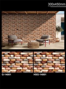 Azulejos de pared de cerámica 30X45 cm de elevación Rectangular BALJAS DE ELEVACIÓN Serie de elevación de alta profundidad 30x45mm Diseño moderno - Product Image 3