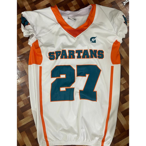 Venta al por mayor de camisetas de fútbol americano sublimación personalizada uniformes de entrenamiento universitario para adultos de gran tamaño manga corta de talla grande - Product Image 4