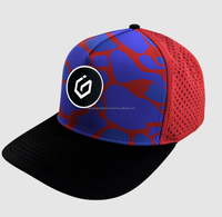 Casquette Snapback Camouflage Personnalisée OEM 6 Panneaux Visière Plate Réglable avec Logo Patch en Caoutchouc pour le Golf, le Streetwear et les Sports de Plein Air