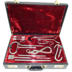 New Arrival High Quality Stainless Steel <b>Veterinary</b> Obstetric Dystocia Set Surgical Instrument Kit Diagnosis Injection <b>Animal</b> - Product Image 3