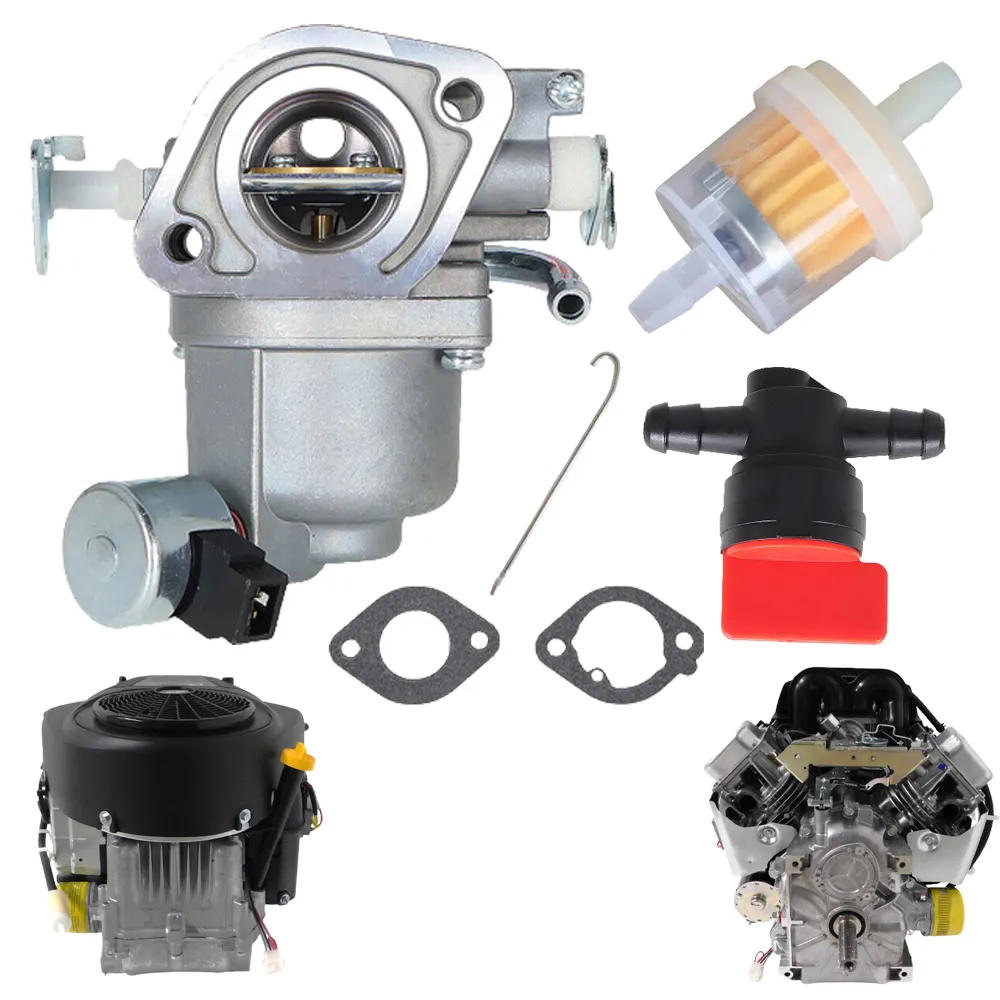 594207 Carburateur 594207 Carb avec joints adaptés aux modèles de moteur Briggs et Stratton B & S 40N777 40N877 Tondeuses à gazon Intek