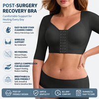 Soutien-gorge pour femmes en gros, grande taille, maintien ferme, post-chirurgie, soutien-gorge de maintien de la posture, demi-manches, facile à enlever les taches de sang