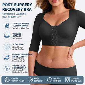<span class=keywords><strong>Soutien</strong></span>-<span class=keywords><strong>gorge</strong></span> pour femmes en gros, grande taille, maintien ferme, post-chirurgie, <span class=keywords><strong>soutien</strong></span>-<span class=keywords><strong>gorge</strong></span> de maintien de la posture, demi-manches, facile à enlever les taches de sang - Product Image 1