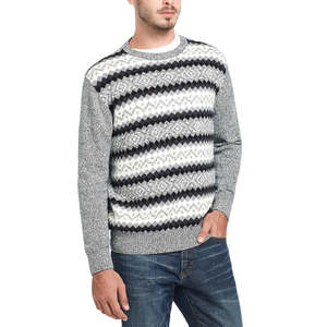 Maglione da Sci Vintage da Uomo Stile Fair Isle Impermeabile e Antivento Taglia X-Large in Nero - Product Image 1