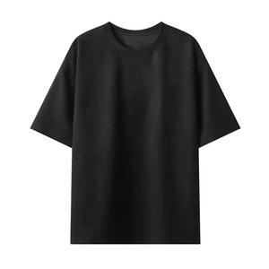 เสื้อยืดผ้าฝ้าย100% แนวสตรีทไซส์ใหญ่พิเศษสำหรับผู้ชายเสื้อยืดโอเวอร์ไซส์ออกแบบได้250Gsm - Product Image 5