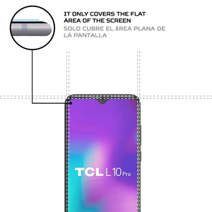 Protector de Pantalla ANTISHOCK para Teléfono Móvil TCL L10 Pro, Película Protectora Premium - Product Image 4