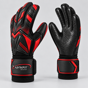 Gants de gardien de but de football avec protection des doigts, gants de football professionnels, vente en gros, gants personnalisés - Product Image 2